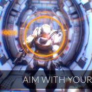 視線を追跡できるVRデバイス「FOVE」登場！ゲーム内キャラへ視線を向けると…