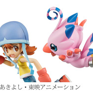 デジモン「武之内空＆ピヨモン」「城戸丈＆ゴマモン」フィギュア予約開始
