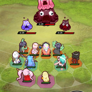 ゼリー系の敵が多数出現