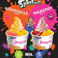 『スプラトゥーン』がカナダのフローズンヨーグルトショップとコラボ!インクをイメージしたオリジナルメニューを提供