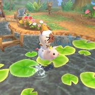 3DS『ぽかぽかアイルー村DX』ベビーモンスターとふれあう新施設登場！マリオになりきるコラボ衣装も