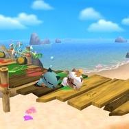 3DS『ぽかぽかアイルー村DX』ベビーモンスターとふれあう新施設登場！マリオになりきるコラボ衣装も