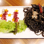 ゲッソーのイカ墨パスタ