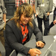 【レポート】新日の新作ゲーム『プロレスやろうぜ！』を棚橋選手が逸材チェック