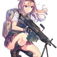 DMMの美少女×ミリタリーSLG『シューティングガール』システムが判明…銃種や登場銃器も