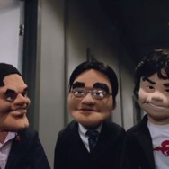 おなじみの3人がステージに向かう