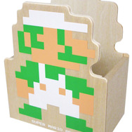 木製ダイカット小物入れB(ルイージ)