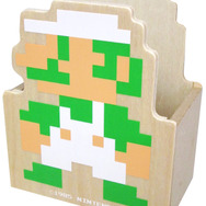 木製ダイカット小物入れB(ルイージ)