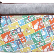 2段フラットポーチ A(イラスト)