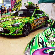 【東京おもちゃショー15】チェリオが走る!?　ペットボトルデザインに塗られた86