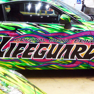 【東京おもちゃショー15】チェリオが走る!?　ペットボトルデザインに塗られた86