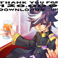 『蒼き雷霆 ガンヴォルト』累計12万DL達成、LINEスタンプも配信開始