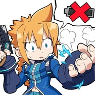 『蒼き雷霆 ガンヴォルト』累計12万DL達成、LINEスタンプも配信開始