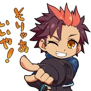 『蒼き雷霆 ガンヴォルト』累計12万DL達成、LINEスタンプも配信開始