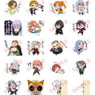 「えくすぶれいず！」LINE スタンプ