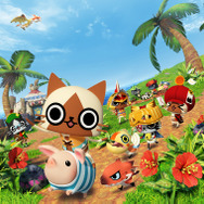 『モンハン日記 ぽかぽかアイルー村DX』メインビジュアル