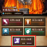 Exエリア「探求の加護」