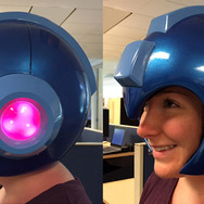 『ロックマン』の被れる公式ヘルメットレプリカが海外向けに発表！これであなたもロックマン