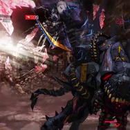 巨大なボスとの戦闘（Play Movieより）