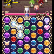 パズルは同じ色のピースを3つ以上繋げて消すだけ