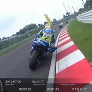 最新カメラで撮影した“ライダー視点のバイク動画”がまるでレースゲーム
