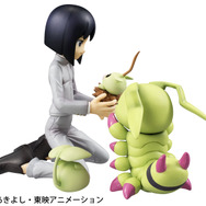 「デジモンアドベンチャー02」より「一乗寺賢&ワームモン」フィギュア化、「リーフモン」「ミノモン」も付属