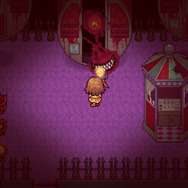 見えないモノが映り、串刺しの馬がまわる…ドット絵の謎解きホラー『ナイトメアランド』配信