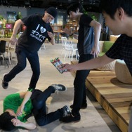 登録サイト対抗戦が行われている『ブラウザ三国志』 公式、mixiゲーム、ハンゲームの担当者にも直接対決していただきました