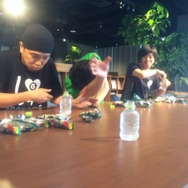 登録サイト対抗戦が行われている『ブラウザ三国志』 公式、mixiゲーム、ハンゲームの担当者にも直接対決していただきました