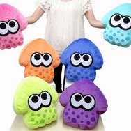 『スプラトゥーン』イカクッションに4つの新色が登場、10月下旬発売