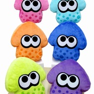 『スプラトゥーン』イカクッションに4つの新色が登場、10月下旬発売