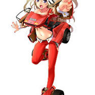 DMM、今度は“スポーツ車や芝刈り機”を擬人化！『レーシング娘。』発表…ワックスがけや、服が透けるシャワー要素も