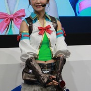 【TGS2015】おのののかさんがヒロインの衣装で登場！『ベーモンキングダム』で対戦&尻相撲対決