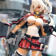 【TGS2015】メーカーの枠を超えて揃えられた「艦これ」フィギュアが集結！「AGP 武蔵」や「キューズQ 榛名」の姿も