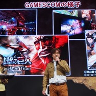 【TGS2015】無双チームの『進撃の巨人』はアニメ第一期エピソードを収録、巨人の各部位はロックオンして攻撃する