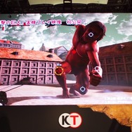 【TGS2015】無双チームの『進撃の巨人』はアニメ第一期エピソードを収録、巨人の各部位はロックオンして攻撃する