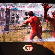【TGS2015】無双チームの『進撃の巨人』はアニメ第一期エピソードを収録、巨人の各部位はロックオンして攻撃する