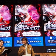 【TGS2015】無双チームの『進撃の巨人』はアニメ第一期エピソードを収録、巨人の各部位はロックオンして攻撃する
