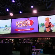 【TGS2015】『クラッシュ・オブ・クラン』がゲームショウ初上陸、ファンにはたまらないブースをレポート