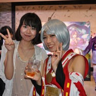 『戦乱のサムライキングダム』感謝祭に現れた「ミカ」と「初芽」扮する葵ひなたさん・つんこくんさんメモリー