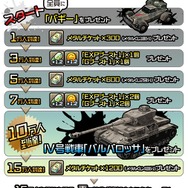 事前登録で「バギー」プレゼント、登録者数アップで特典内容も豪華に