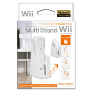 リモコンもソフトもハンドルもOK！Wii横にジャストフィットな専用収納アクセサリー発売