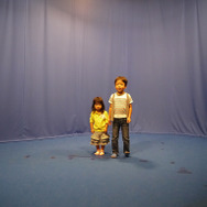 合成前のスタジオ