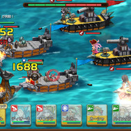 着弾地点を指定して主砲で攻撃！