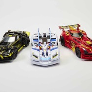 バンダイから次世代レーシング玩具「ゲキドライヴ」登場…簡単カスタマイズ＆フリーレーンコースが特徴