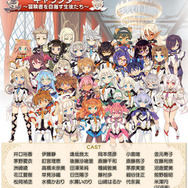 キャラクターイラスト＆参加声優