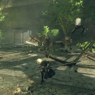 『ニーア オートマタ』ゲーム映像解禁!滑らか&スピーディな爽快アクションを駆使する“少女の戦い”を刮目せよ