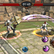 「アリーナ」でバトル中