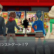 渋谷に出現した「モンストゲート」