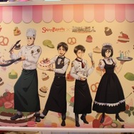「スイーツパラダイス×進撃の巨人」コラボレポート 巨大スイーツも登場
